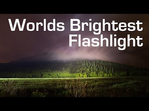 1000W LED Flashlight - Worlds Brightest (90,000 Lumens)