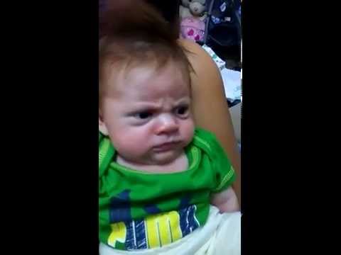 BEBE ENOJADO
