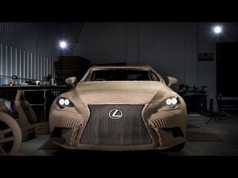 Lexus - Making the Origami Inspired Car