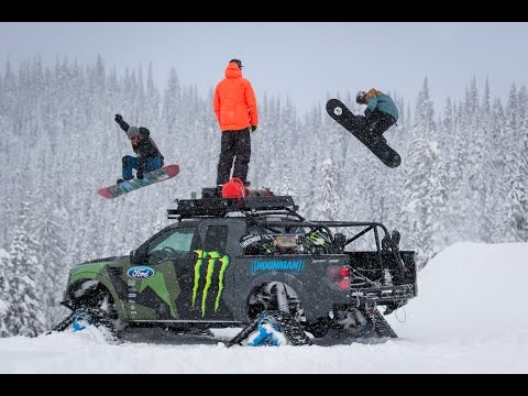 KEN BLOCKâS RAPTORTRAX SHREDFEST WITH ZAK HALE &amp; ETHAN DEISS