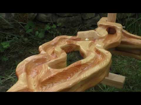 giant rafting track marble run