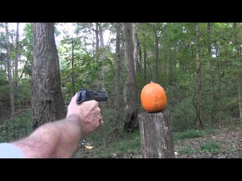 Pumpkin Carving With a Desert Eagle