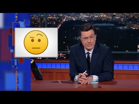 The Colbert Emoji Is Good For Almost Every Occasion
