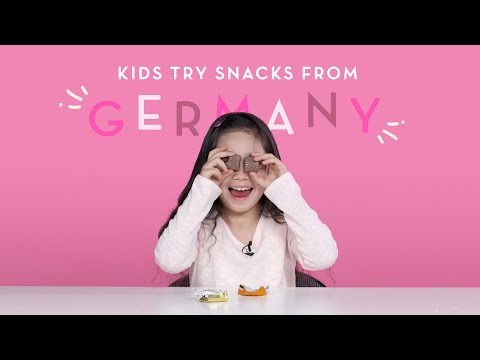 Kids Try Snacks from Germany | Kids Try | HiHo Kids