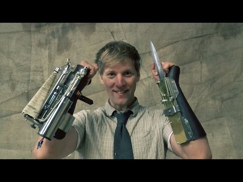 REAL Assassin&#039;s Creed HIDDEN BLADE &amp; ROPE LAUNCHER