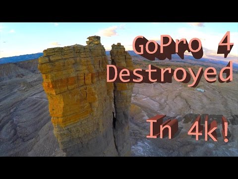 New GoPro 4 Black Destroyed...in 4k!