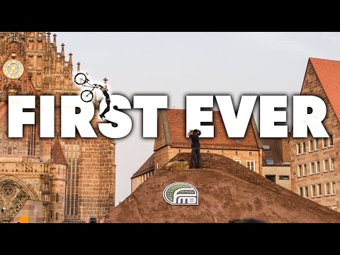 First-Ever MTB Tsunami Flip in Contest - Red Bull District Ride 2014