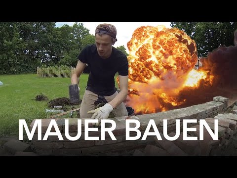 Mauer bauen Anleitung - Heimwerkerking Fynn Kliemann