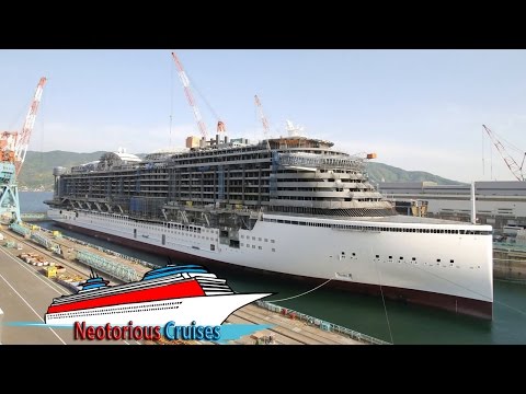 AIDAprima Cruise Ship : Full Construction Time-lapse by MKtimelapse