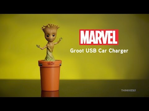 Marvel Groot USB Car Charger from ThinkGeek