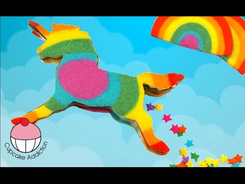 Rainbow Unicorn Cookies - 3D PiÃ±ata cookies that POOP STARS! What The?