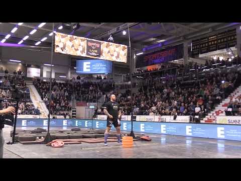 HafÃ¾Ã³r BjÃ¶rnsson aka &#039;The Mountain&#039; from Game of Thrones does World Record Keg Toss