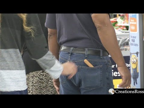 Sneaking Hot Dogs into Peoples Pocket&#039;s (short)