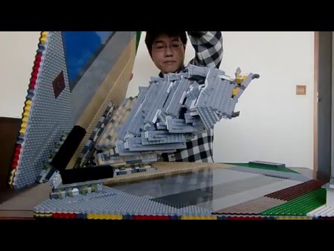 LEGO Pop-up Himeji Castle (dai-tenshu) ã¬ã´ã§é£ã³åºãå§«è·¯å(å¤§å¤©å®)