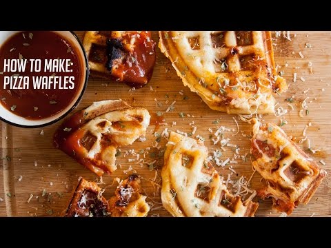 How To Make Pizza Waffles