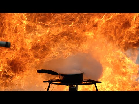 Explosive Oil Fire at 2500fps - The Slow Mo Guys