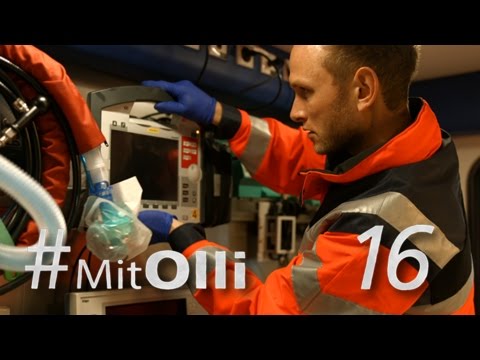 Mit Olli - beim Rettungsdienst der Bundeswehr in Hamburg