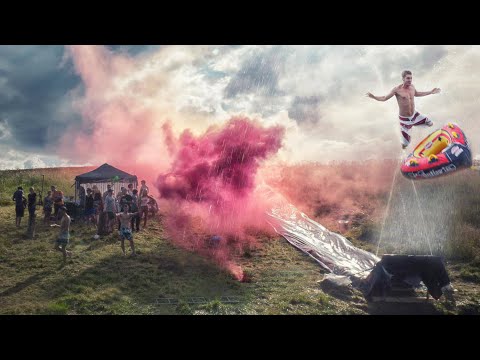 Human Slingshot Party III - Slip and Slide to Music