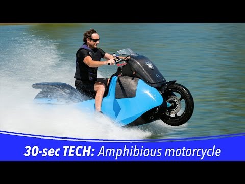 30-sec TECH: Gibbs amphibious motorcycle