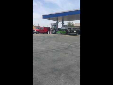 VW Bug 5th wheel trailer El Prado bound.