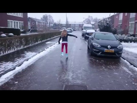 Straatsen Winter 2016 in Holland