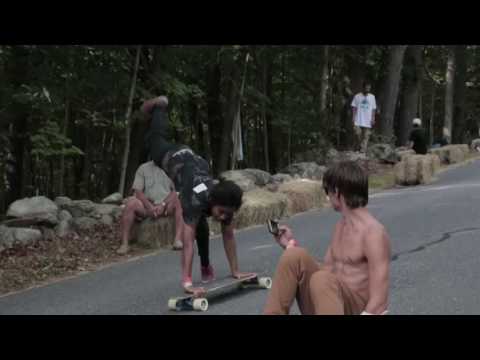 Longboard Hand Stand