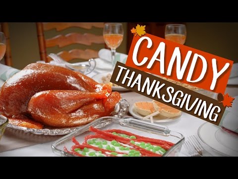 20-Pound Gummy Turkey (An entire GUMMY and CANDY FEAST!)