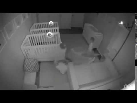 Ever wonder what 2-year-old twins might do in the middle of the night?
