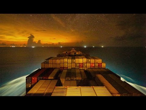 The Gunhilde Maersk - 4K Time Lapse by Toby Smith