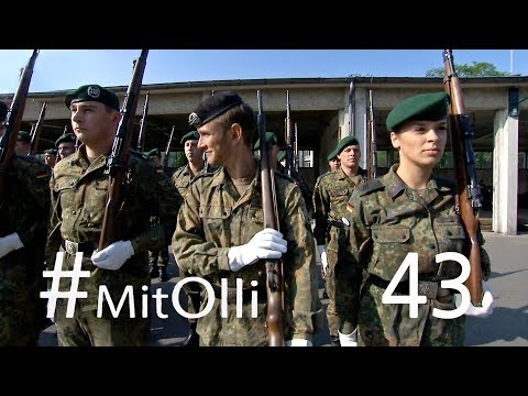 Mit Olli beim Wachbataillon der Bundeswehr