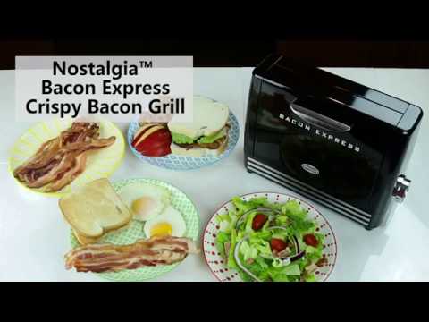 BCN6BK | Nostalgiaâ¢ Bacon Expressâ¢ Crispy Bacon Grill