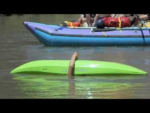 Beer Roll in Kayak - Awesome!