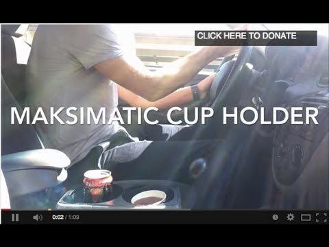 Maksimatic Cup Holder Basic Driving Functions Prototype Demo Video