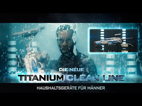 Die Titanium Clean Line - HaushaltsgerÃ¤te fÃ¼r MÃ¤nner