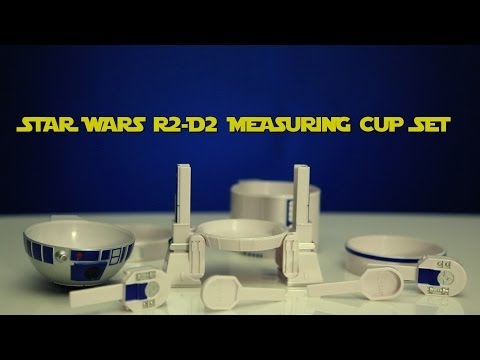 Star Wars R2-D2 Measuring Cup Set from ThinkGeek