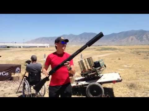 SilencerCo &quot;Salvo&quot; Shotgun Suppressor Full Speed Dump