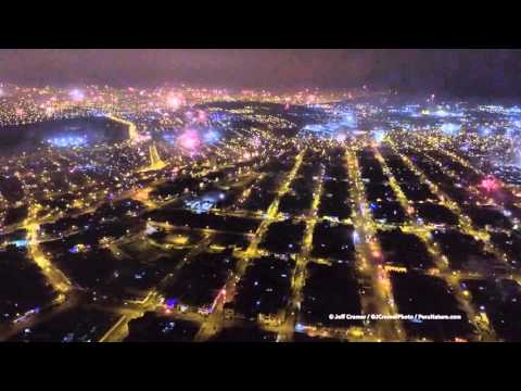 Fireworks Over Lima, Peru