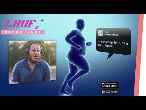 Lauf, dicke Sau â Die ehrliche Fitness App