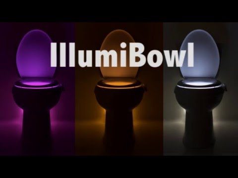 IllumiBowl Toilet Night Light (As Seen on Shark Tank)