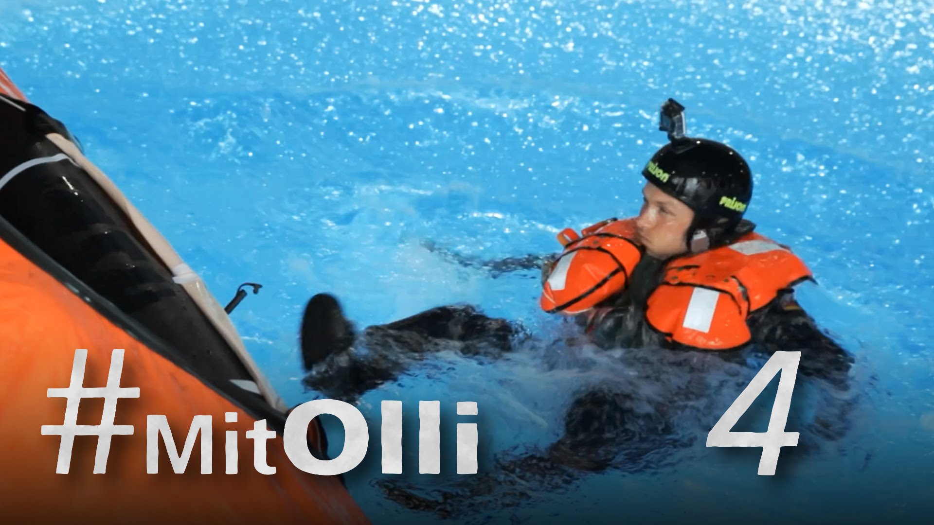 Mit Olli beim Lehrgang „Überleben auf See“ – Tyrosize Unterwasser