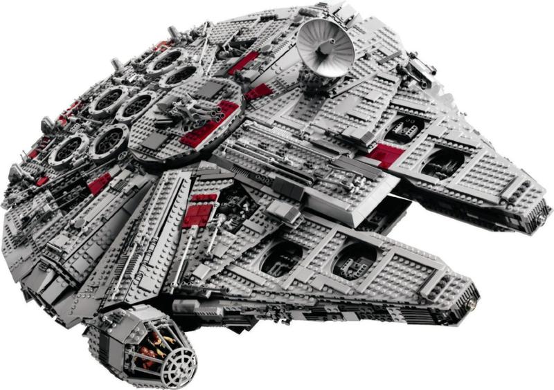 Ein ultimatives Millenium Falcon Sammlermodell aus LEGO