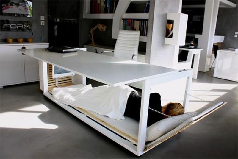 Nap Desk – Chillen unter dem Schreibtisch