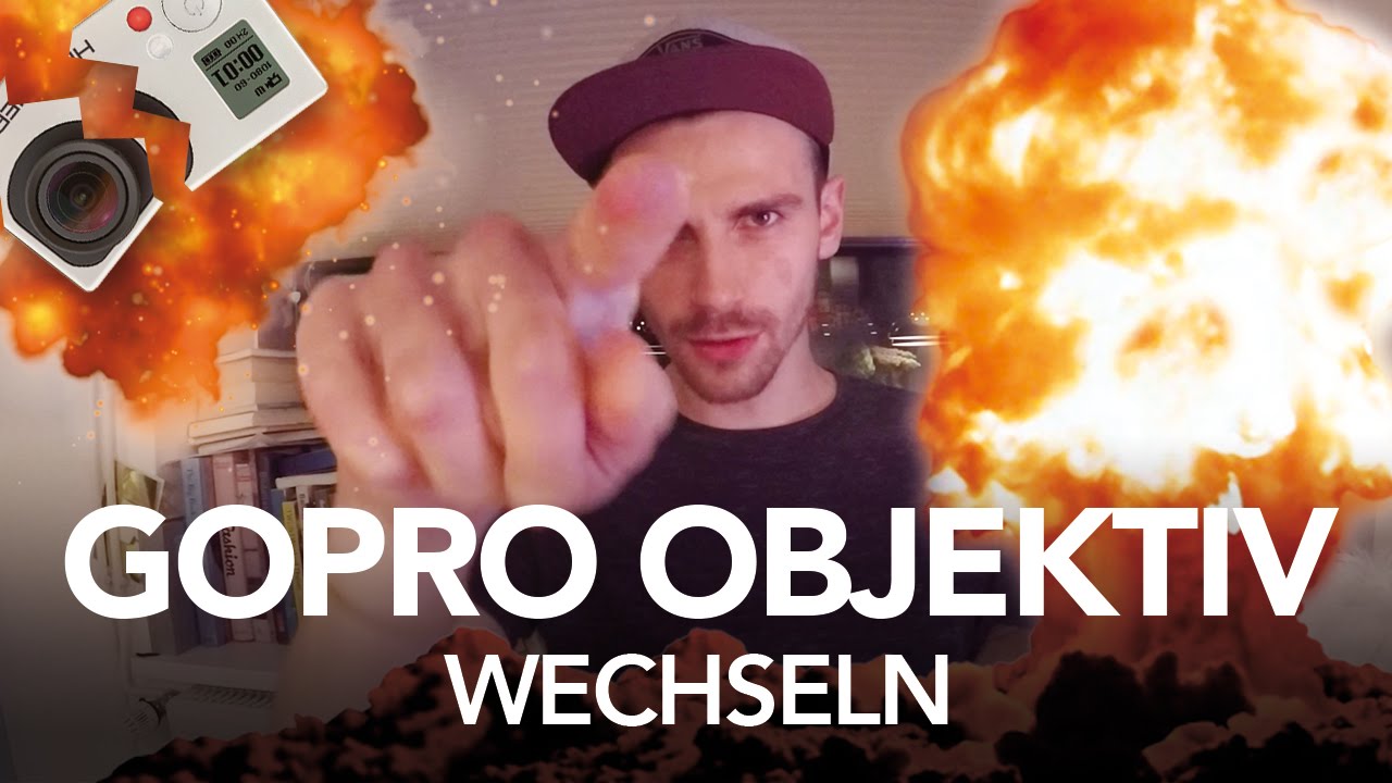 GoPro 3 Objektiv wechseln – Fynn Kliemann Style