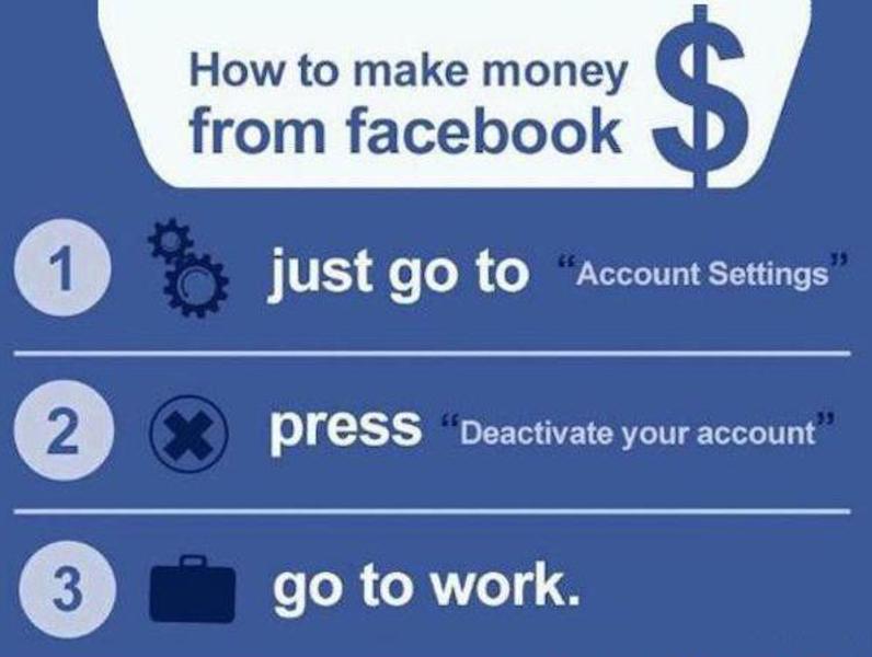 Wie man mit Facebook reich wird