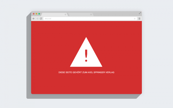 Springer ade: Der Axel Springer Blocker