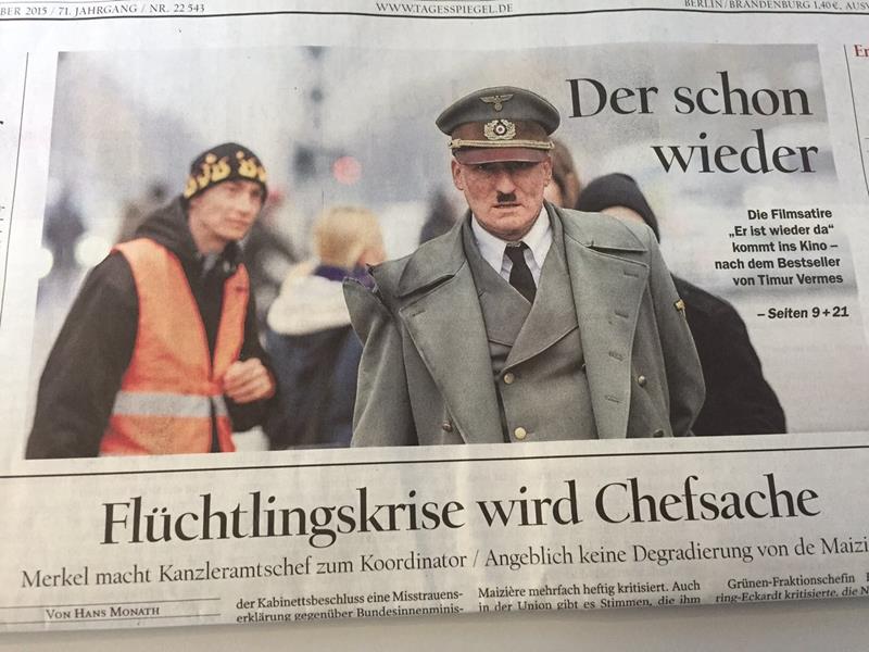 Flüchtlingskrise wird Chefsache: Wenn der Tagesspiegel beim Titelblatt verkackt