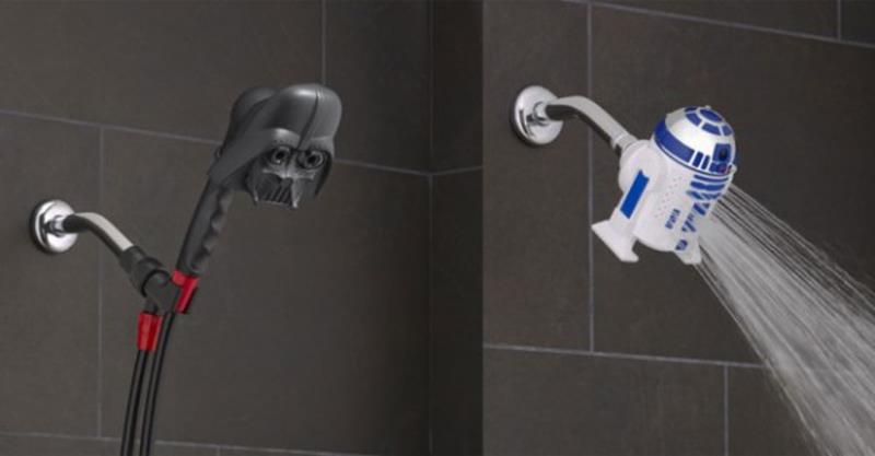 Star Wars Duschköpfe: Die neue Art zu duschen