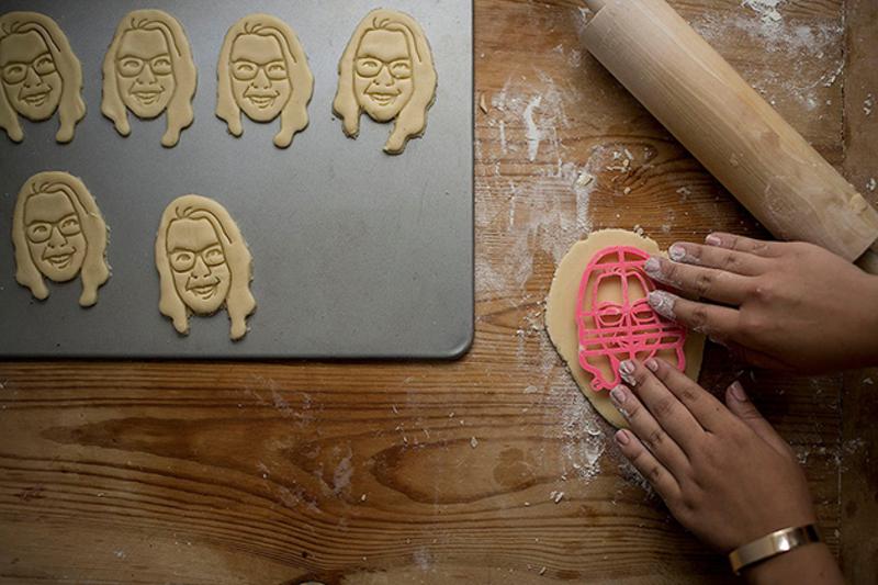 Die schönsten Plätzchen der Welt mit dem eigenen Gesicht ausstechen
