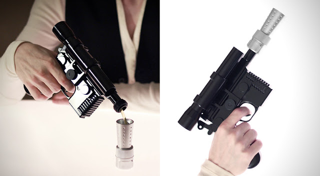 Han Solo Blaster Flachmann