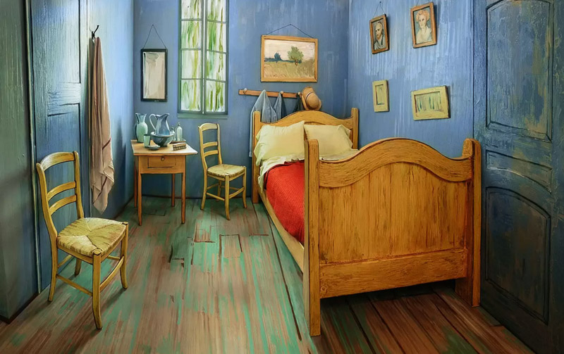 Vincents Schlafzimmer in Arles als Zimmer bei Airbnb
